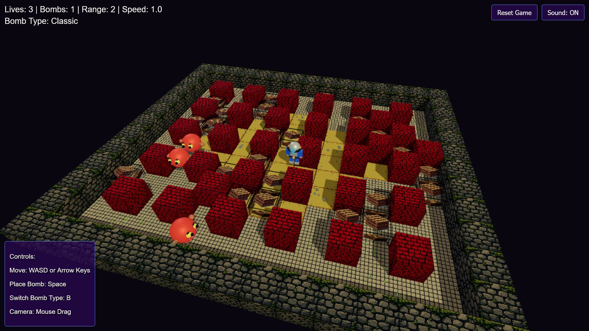 AI Bomber Game